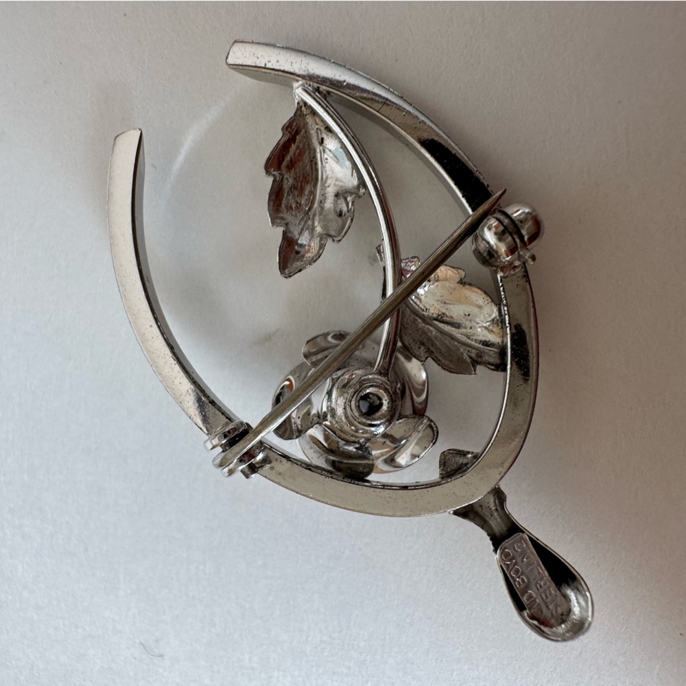 Bond Boyd Sterling Brooch Vintage - Picture 5 of 9
